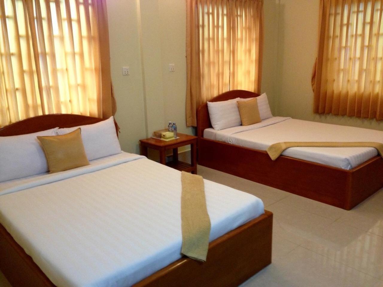 Apsara Guest House Kampot City Extérieur photo